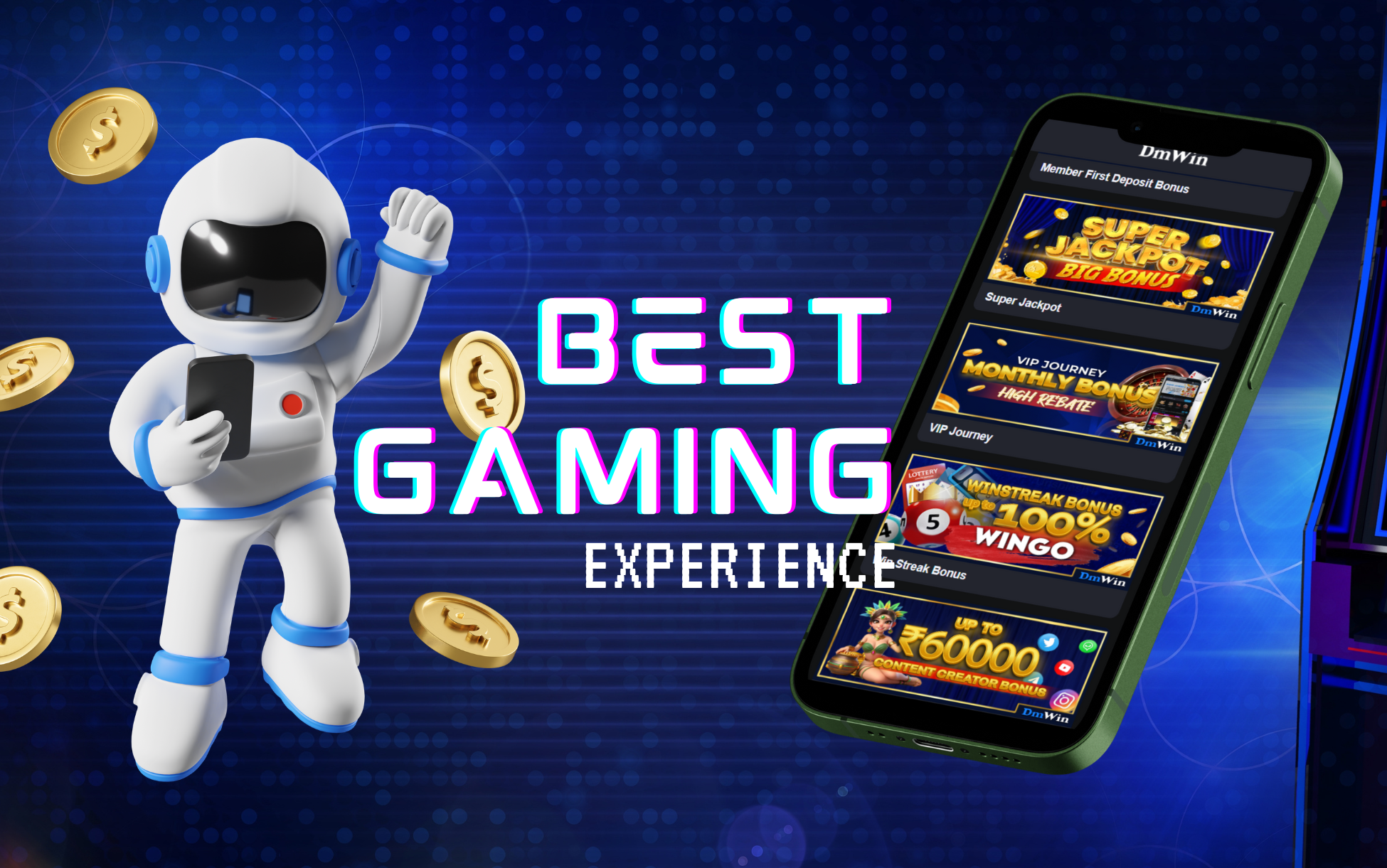 DmWin Activities & Rewards: Get The Best Gaming Experience!