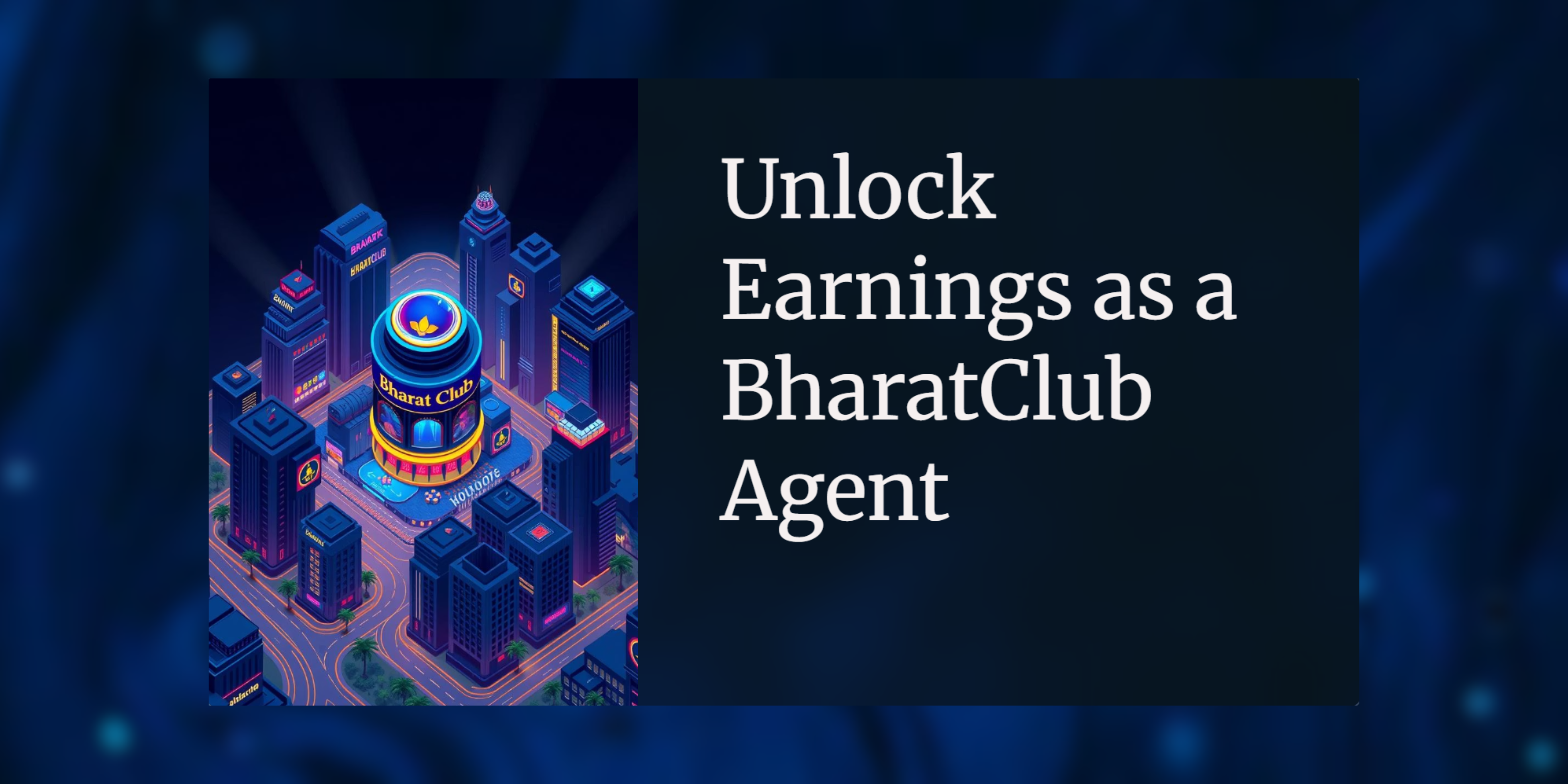 Why Becoming a BharatClub Agent Is the Smartest Side Hustle Choice in 2025